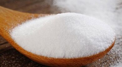 Soda for the treatment of nail fungi