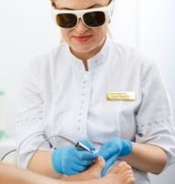 Hardware Treatment of Mushrooms on Nail
