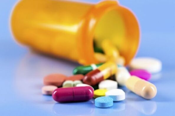 Tablets for the treatment of nail fungus