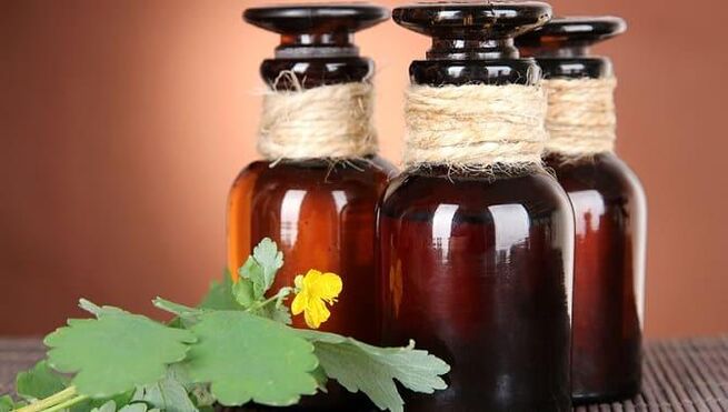 celandine tincture to kill foot fungus